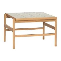 Hübsch Coffee Tables*Tile coffee table, Oak Mint Beige