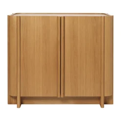 Ferm Living Dressers & Drawer Units*Tilu chest of drawers, Natural oak, 103x58x90 cm Beige