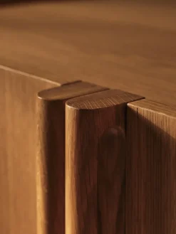 Ferm Living Dressers & Drawer Units*Tilu chest of drawers, Natural oak, 103x58x90 cm Beige