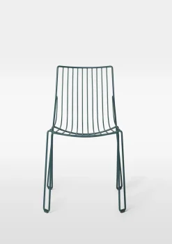 Massproductions Seating|Balcony Furniture*Tio chair, Blue Green