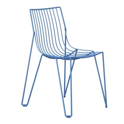 Massproductions Seating|Balcony Furniture*Tio chair, Overseas Blue