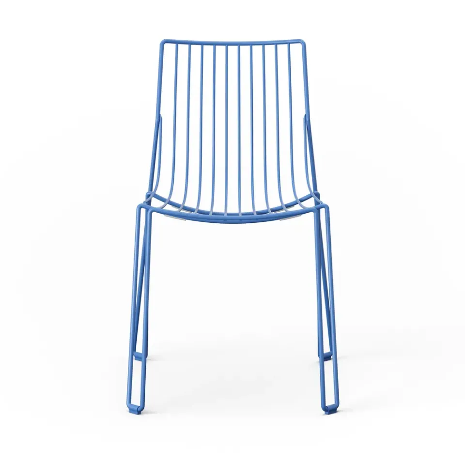 Massproductions Seating|Balcony Furniture*Tio chair, Overseas Blue