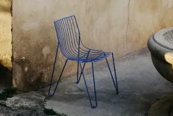 Massproductions Seating|Balcony Furniture*Tio chair, Overseas Blue