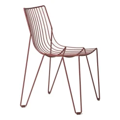 Massproductions Balcony Furniture*Tio chair, Wine Red