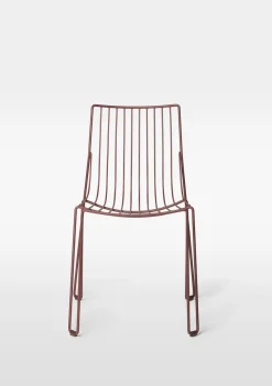 Massproductions Balcony Furniture*Tio chair, Wine Red