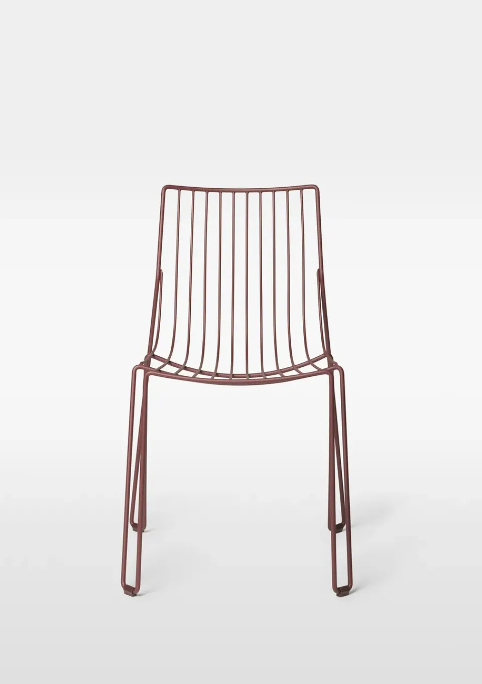 Massproductions Balcony Furniture*Tio chair, Wine Red