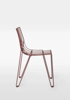 Massproductions Balcony Furniture*Tio chair, Wine Red