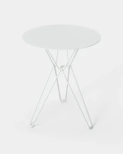 Massproductions Balcony Furniture|Table For Outdoor Use*Tio coffee table Ø60 cm, White