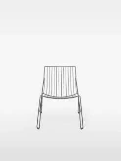 Massproductions Outdoor Lounge Furniture*Tio easy chair lounge chair, Stone Grey
