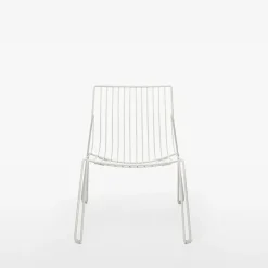 Massproductions Outdoor Lounge Furniture*Tio easy chair lounge chair, White