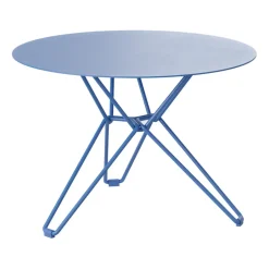 Massproductions Table For Outdoor Use*Tio side table Ø60 cm, Overseas Blue