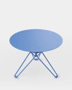 Massproductions Table For Outdoor Use*Tio side table Ø60 cm, Overseas Blue