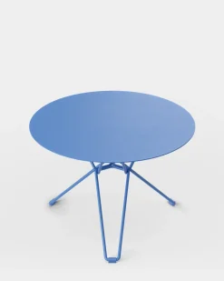 Massproductions Table For Outdoor Use*Tio side table Ø60 cm, Overseas Blue