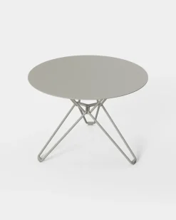 Massproductions Table For Outdoor Use*Tio side table Ø60 cm, Stone Grey
