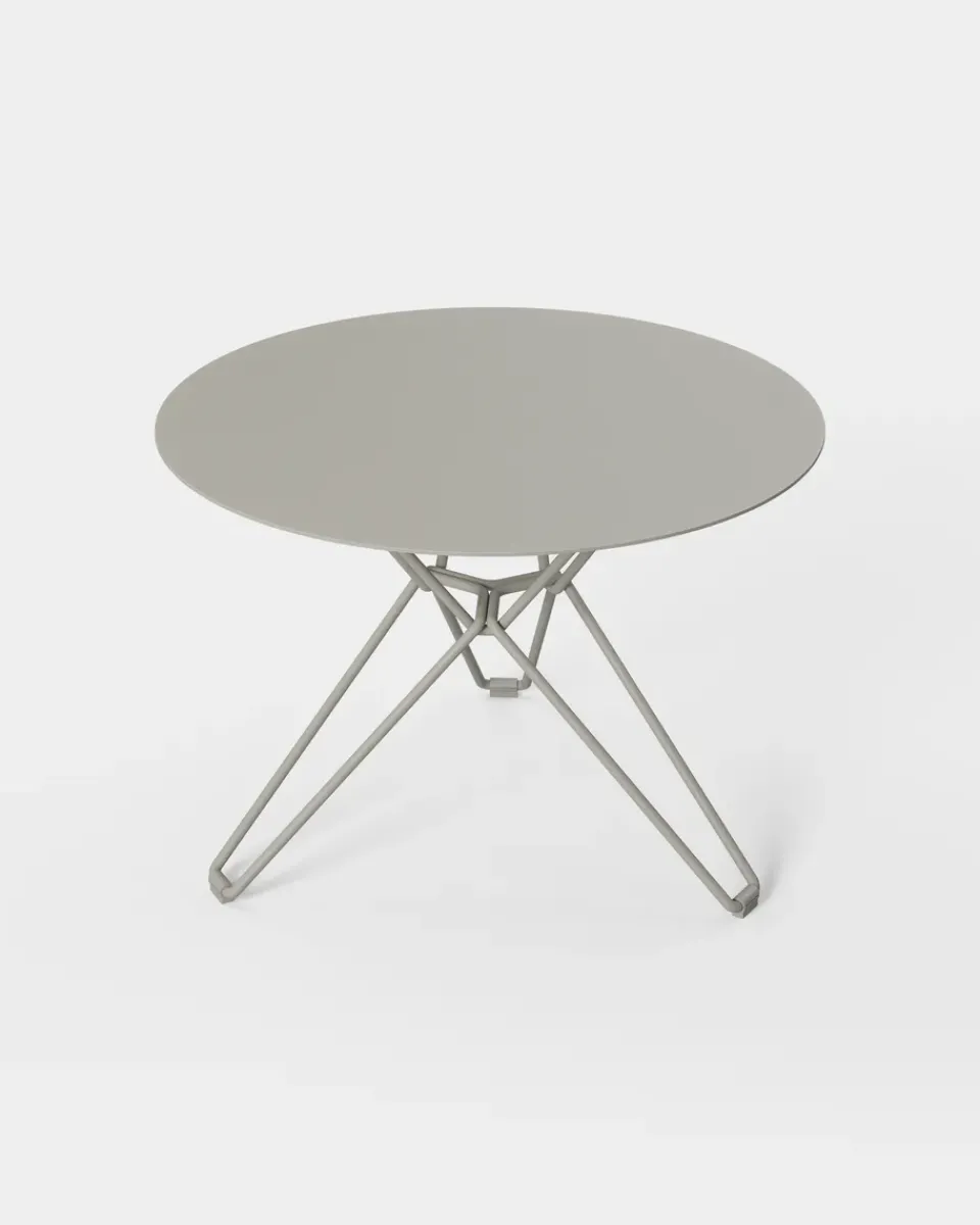 Massproductions Table For Outdoor Use*Tio side table Ø60 cm, Stone Grey