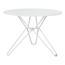 Massproductions Table For Outdoor Use*Tio side table Ø60 cm, White