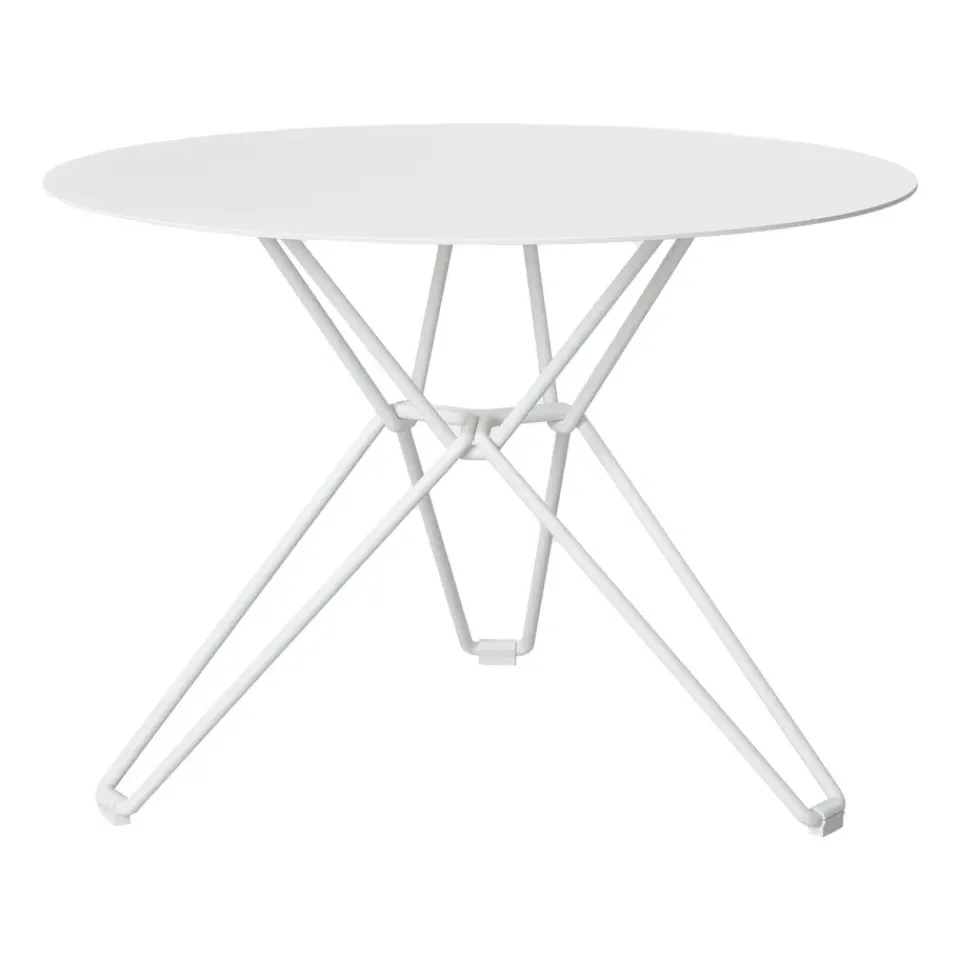 Massproductions Table For Outdoor Use*Tio side table Ø60 cm, White