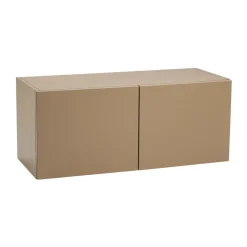 TÔNN furniture Display & Glass Cabinets*TÔNN cabinet 31,6x75,8 cm, Camel Brown