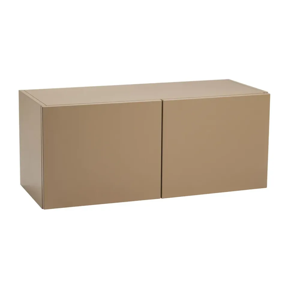 TÔNN furniture Display & Glass Cabinets*TÔNN cabinet 31,6x75,8 cm, Camel Brown