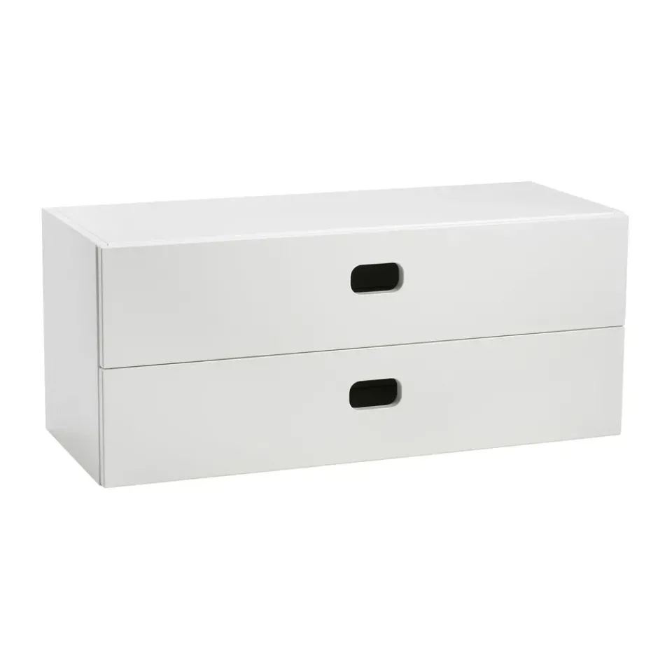TÔNN furniture Display & Glass Cabinets*TÔNN drawer large, White