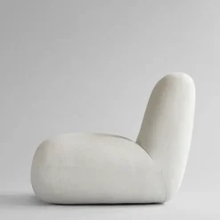 101 Copenhagen Armchairs & Footstools*Toe lounge chair linen, chalk White