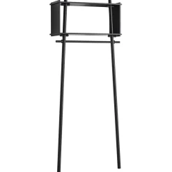 Woud Clothes Racks, Coat Stands & Hangers*Tojbox hanger, lacquered oak Black