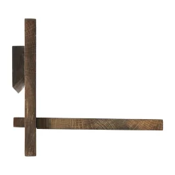 MUUBS Shelves & Shelving Systems*Tokyo wall shelf 50 cm, Dark oiled oak Brown
