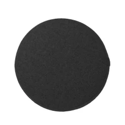 Designers Eye Seat Cushions & Pads*Ton seat pad, Anthracite 14/375, 100% wool Grey