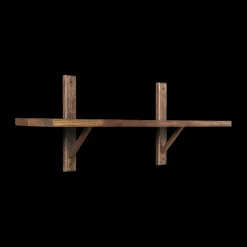 MUUBS Shelves & Shelving Systems*Toronto wall shelf 93 cm, Dark oiled oak Brown