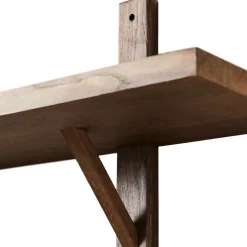 MUUBS Shelves & Shelving Systems*Toronto wall shelf 93 cm, Dark oiled oak Brown