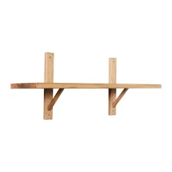 MUUBS Shelves & Shelving Systems*Toronto wall shelf 93 cm, Natural oiled oak Brown