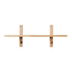 MUUBS Shelves & Shelving Systems*Toronto wall shelf 93 cm, Natural oiled oak Brown