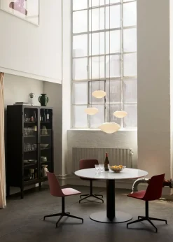 &Tradition Display & Glass Cabinets*Trace SC88 display cabinet 120x192x40 cm, Dark stained oak Brown