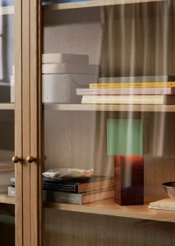 &Tradition Display & Glass Cabinets*Trace SC88 display cabinet 120x192x40 cm, Natural oak Brown