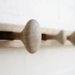Applicata Clothes Racks, Coat Stands & Hangers*Track coat hanger 90 cm, oak Brown