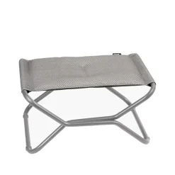 Lafuma Seating*Transabed Next BeComfort footstool, Silver Grey