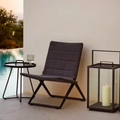 Cane-line Outdoor Lounge Furniture*Traveller folding chair, Airtouch Grey