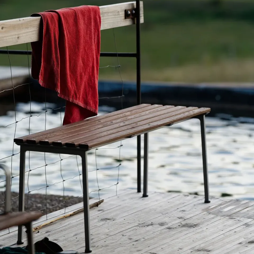 HAY Garden Sofas & Garden Benches*Traverse Bench 114 bench, Oiled ash Brown
