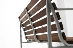 HAY Garden Sofas & Garden Benches*Traverse Dining bench with armrests., Oiled ash Brown