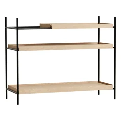 Woud Shelves & Shelving Systems*Tray shelf low oak, 80x100 cm, Style 1 Beige