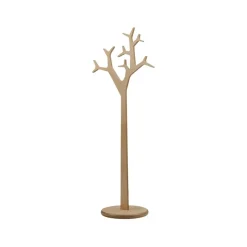 Swedese Clothes Racks, Coat Stands & Hangers*Tree Rock floor hanger, Oak clear lacquer Beige