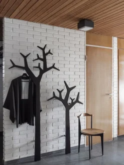 Swedese Clothes Racks, Coat Stands & Hangers*Tree rockhangers wall 194 cm, Black