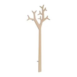 Swedese Clothes Racks, Coat Stands & Hangers*Tree wall wall-mounted coat rack Special Edition 194 cm, White pigmented pine Brown