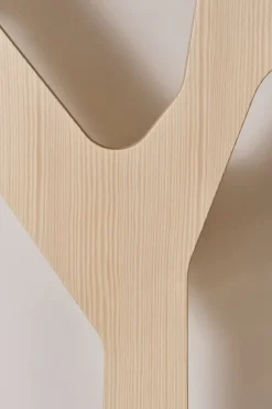 Swedese Clothes Racks, Coat Stands & Hangers*Tree wall wall-mounted coat rack Special Edition 194 cm, White pigmented pine Brown