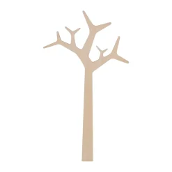 Swedese Clothes Racks, Coat Stands & Hangers*Tree wall wall-mounted coat hanger Special Edition 134 cm, White pigmented pine Brown