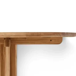 Form & Refine Side Tables*Trefoil wall-mounted table, Oak Brown
