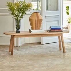 HAY Benches*Triangle Leg bench, Oiled oak 150 cm Beige