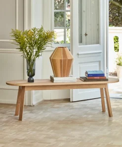 HAY Benches*Triangle Leg bench, water-based lacquered oak, 150 cm Beige