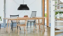HAY Dining Tables*Triangle Leg dining table, Oiled oak, 200x85 cm Beige