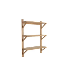 Hübsch Shelves & Shelving Systems*Triarch shelf, Oak Beige